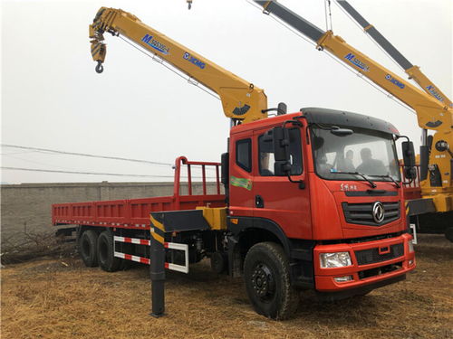 陕汽后八轮随车吊 多功能重型工程运输利器